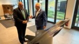 Лидерът на ГЕРБ Бойко Борисов и президентът на "Райнметал" Армин Папергер