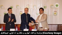 د کرنې پراختیا صندوق او د کډوالو او راستنېدونکو چارو وزارت تر منځ د څه باندې دوه ملیارډه اففانیو په ارزښت د پور ورکونې هوکړه لیک لاسلیک شو