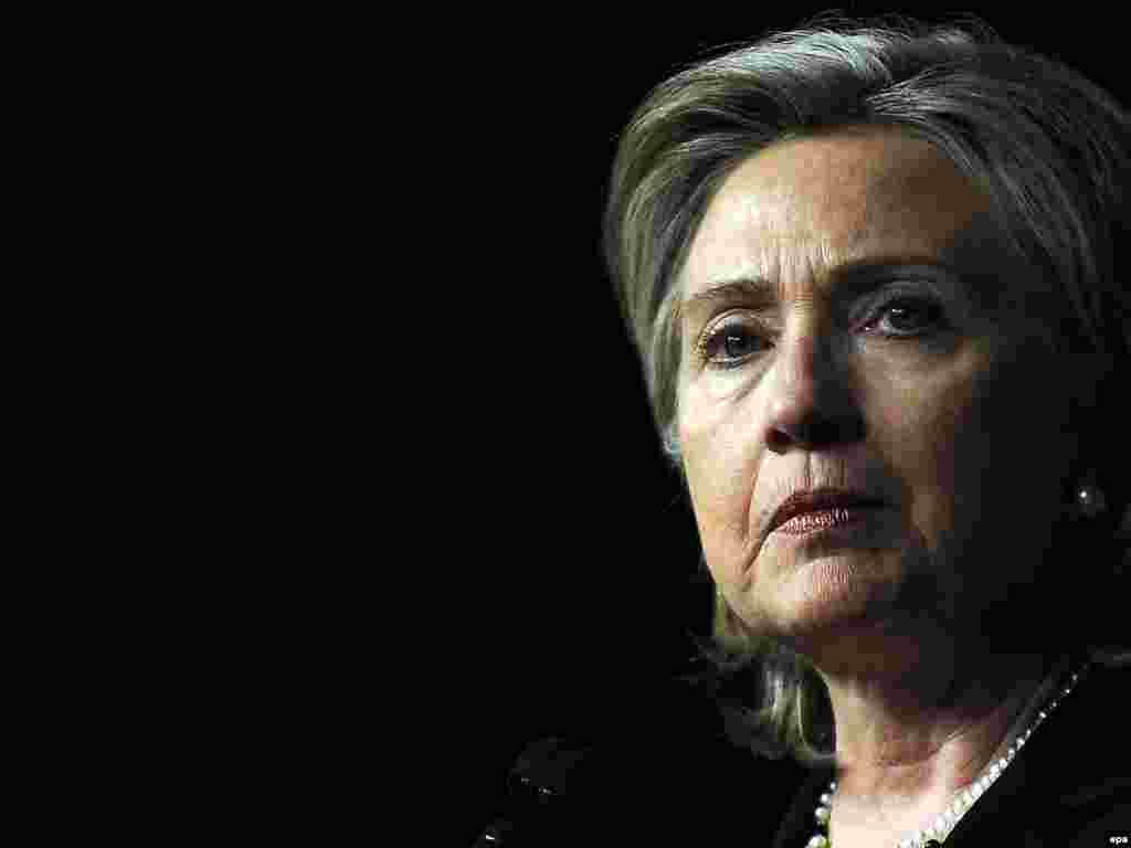 Дзяржаўны сакратар ЗША Хілары Клінтан на штогадовым паседжаньні Амэрыканскага габрэйскага камітэта ў Вашынгтоне