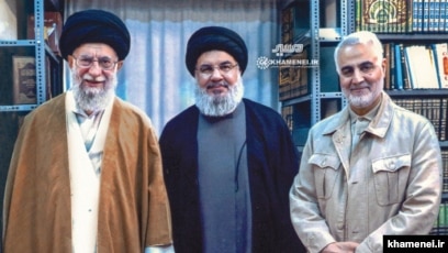 Iran Releases 'Never Seen' Photo of Khamenei With Hezbollah Chief