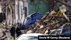 Після рекордної спеки торнадо знищив кілька населених пунктів у Чехії. Село Мікульчиці, Чеська Республіка, 25 червня 2021 рок