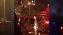В Душанбе горит рынок "Султони Кабир"