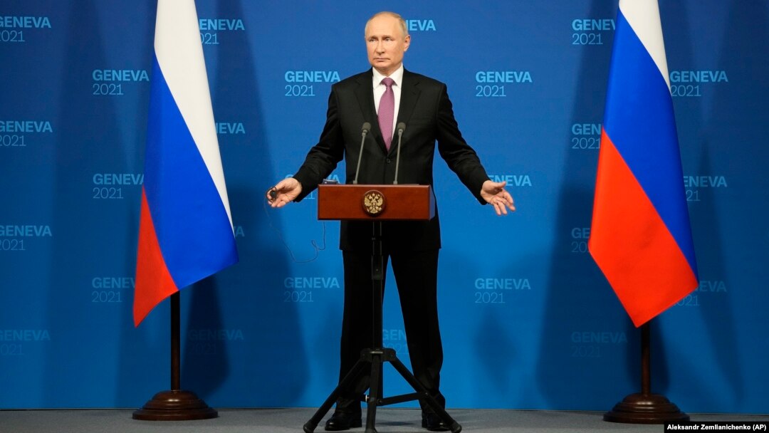 At a solo press conference after the Geneva summit with Joe Biden, Vladimir Putin said he thought he saw "glimmers" of trust emerging in their talks.