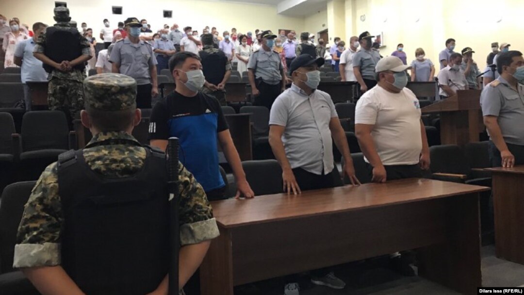 Казакстан. Арыстагы аскер кампасындагы жарылуу боюнча сот өкүмү. 26-июль, 2021-жыл. 