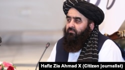 امیرخان متقی وزیر خارجۀ حکومت طالبان