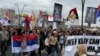 Studentski protest podrške Srbima na Kosovu, foto-arhiva: oktobar 2025. godine