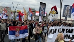 Studentski protest podrške Srbima na Kosovu, foto-arhiva: oktobar 2025. godine
