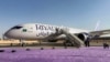 A plane at Riyadh's King Khalid International Airport, which Yemen's Houthis said they targeted with a ballistic missile on October 7. (file photo)