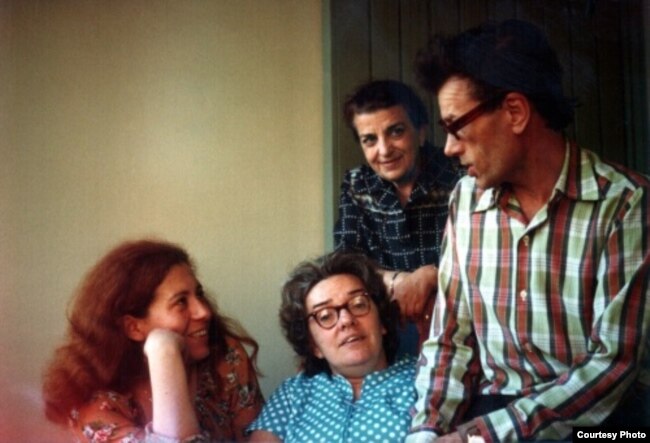 Юлия Вишневская, Людмила Алексеева, Дина Каминская, Кронид Любарский, 1978 год