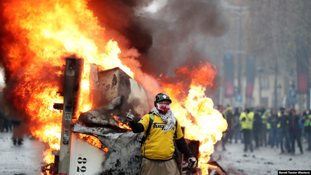 Pariz, protesti zbog poskupljenja cene goriva