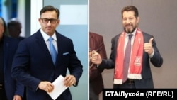 Румен Спецов и Евгени Маняхин. Колаж