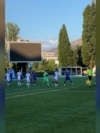 The match between Bosnia and Herzegovina and Israel in Mostar without an audience and under security measures.