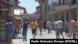 Tуристичка сезона во Охрид.