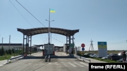 КПВВ «Каланчак», административная граница между Крымом и Херсонской областью