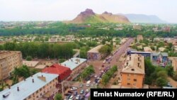 Ош шаары. Иллюстрациялык сүрөт.