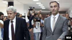 Али Ахмети и Артан Груби