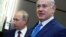 Биньямин Нетаньяху на переговорах с Владимиром Путиным в Сочи, август 2017 года