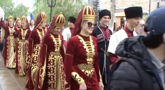 Кавказалъул гIолохъабазул байрам МахIачхъалаялда