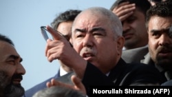 Afghan Vice President Abdul Rashid Dostum (center)