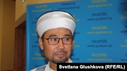 Заместитель председателя духовного управления мусульман Казахстана, наиб муфтий Серикбай-кажы Ораз. Астана, 18 сентября 2017 года.