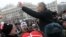 Сергей Удальцов на праздновании масленицы на площади Революции
