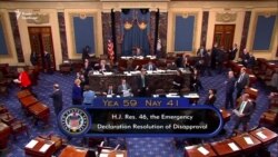 Сенат США підтримав скасування надзвичайного стану – відео