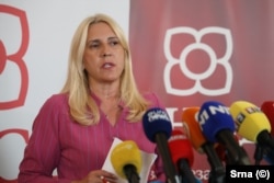 Anëtarja e Presidencës së Bosnje dhe Hercegovinës, Zhelka Cvijanoviq.