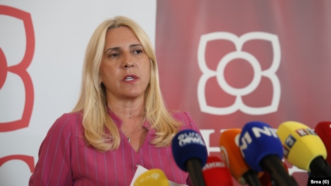 Željka Cvijanović, članica Predsedništva BiH