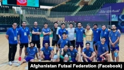 تیم فوتسال افغانستان(آرشیف)
