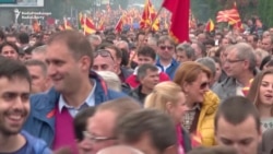 Macedonians Protest Ahead Of Planned Election