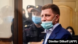 Сергей Фургал во время судебного заседания 10 июля в Москве