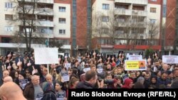 Архивска фотографија- Протест за правда за Алмир 