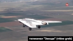 A Ukrainian S-70 attack drone (file photo)