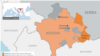 Locator map: Kosovo, Serbia