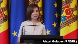 Maia Sandu a susținut o conferință de presă după ședința Consiliului Suprem de Securitate din 30 iulie 2025.