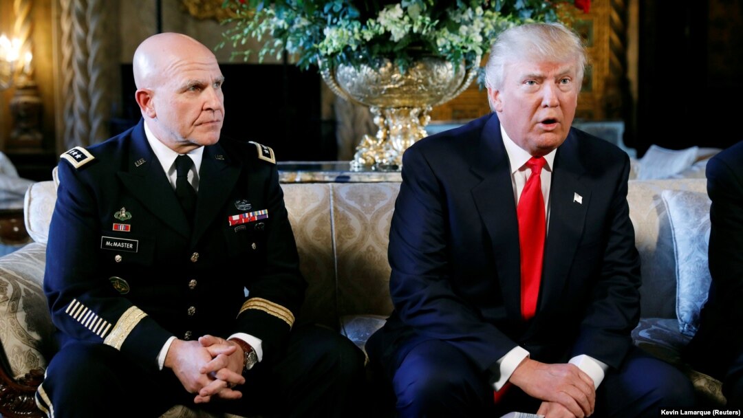 Дональд Трамп представил нового советника по нацбезопасности, 20 февраля 2017 г.