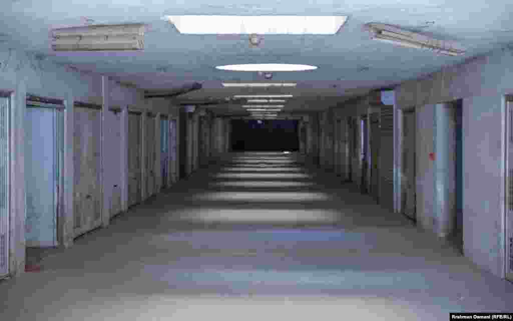 Bodrumi i ndërtesës në qendër të Prishtinës. 