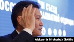 Дүйнөлүк шахмат федерациясынын президенти Кирсан Илюмжинов. 3-февраль, 2018-жыл. 