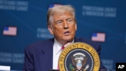 Американскиот претседател, Доналд Трамп