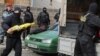 Armenia - Security forces confiscate weapons allegedly found in a house raided by them, Yerevan, 25Nov2015.