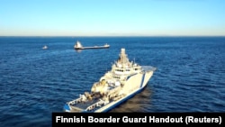 ფინეთის სასაზღვრო დაცვის მიერ გავრცელებული ფოტო