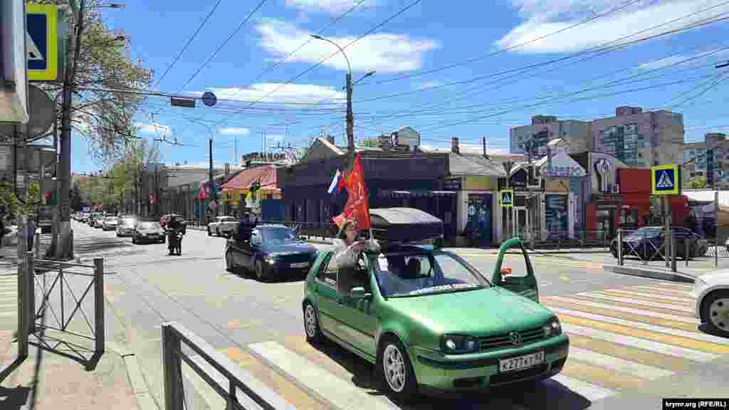 Тематический автопробег в Симферополе