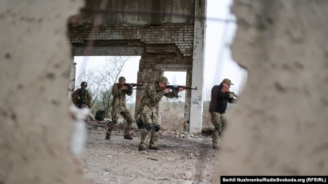 Навчання 130-го батальйону територіальної оборони Солом'янського району Києва