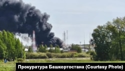 Пожежа на об’єкті «Транснафти», село Нурліно, Башкортостан, 13 травня 2026 року