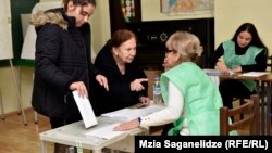 Грузиядә парламент сайлауларының икенче туры узды