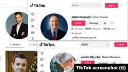 Македонски политичари и нивните TikTok профили 