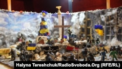 Інсталяція «Небесна сотня», Львів, 19 лютого 2019 року