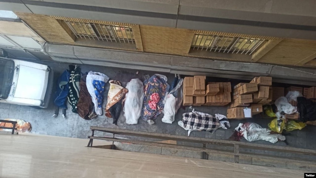 عکسی که کانال مملکته از بیمارستان الغدیر در تهران منتشر کرد