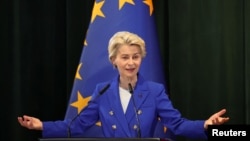 საილუსტრაციო ფოტო: ევროკომისიის ხელმძღვანელი ურზულა ფონ დერ ლაიენი 