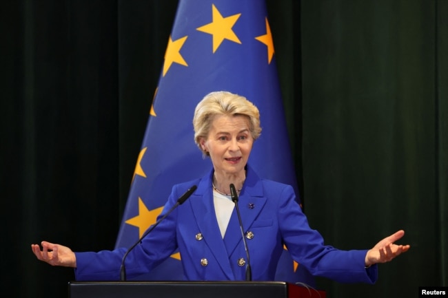 Президентка Європейської комісії Урсула фон дер Ляєн